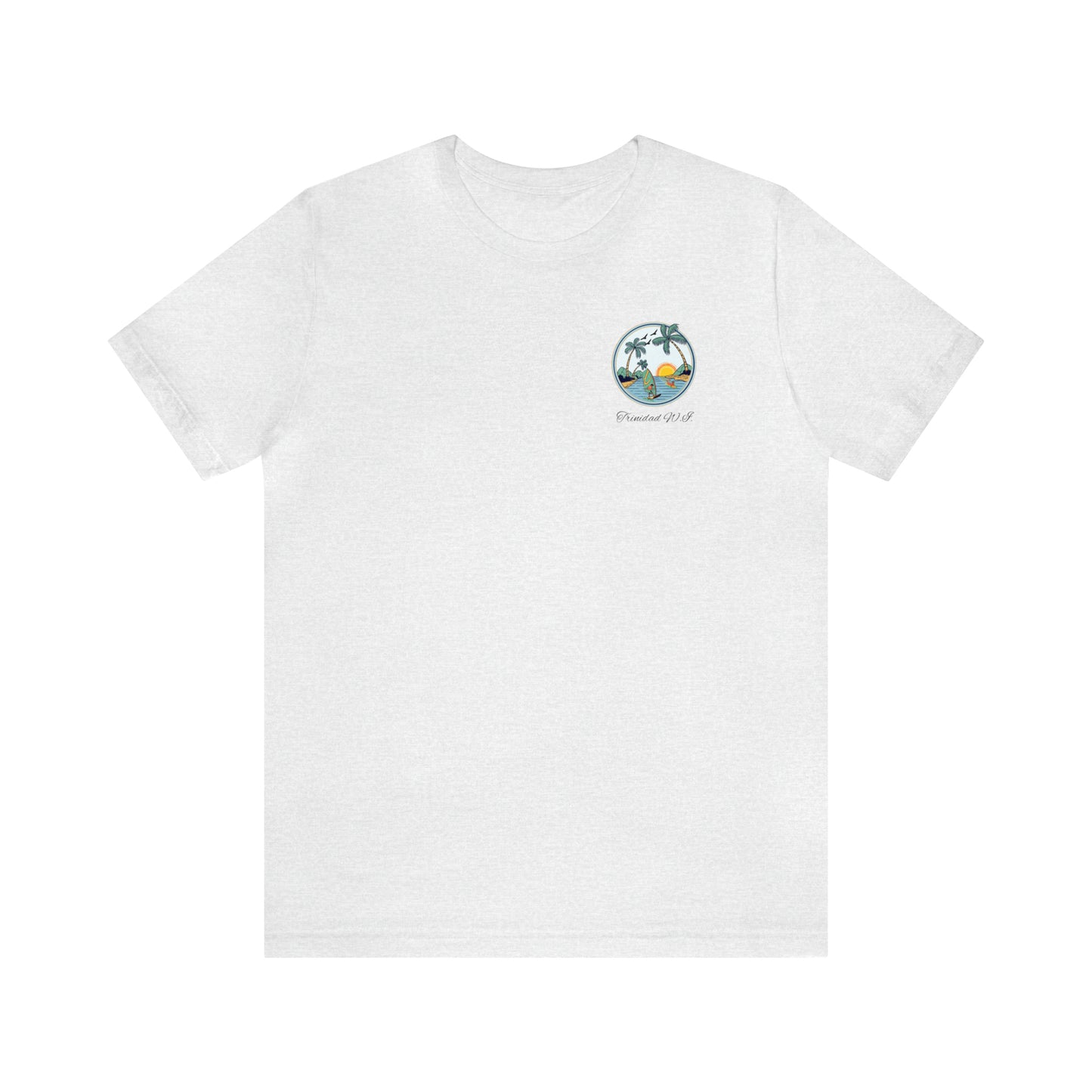 Trinidad W.I. - Beach Illustration