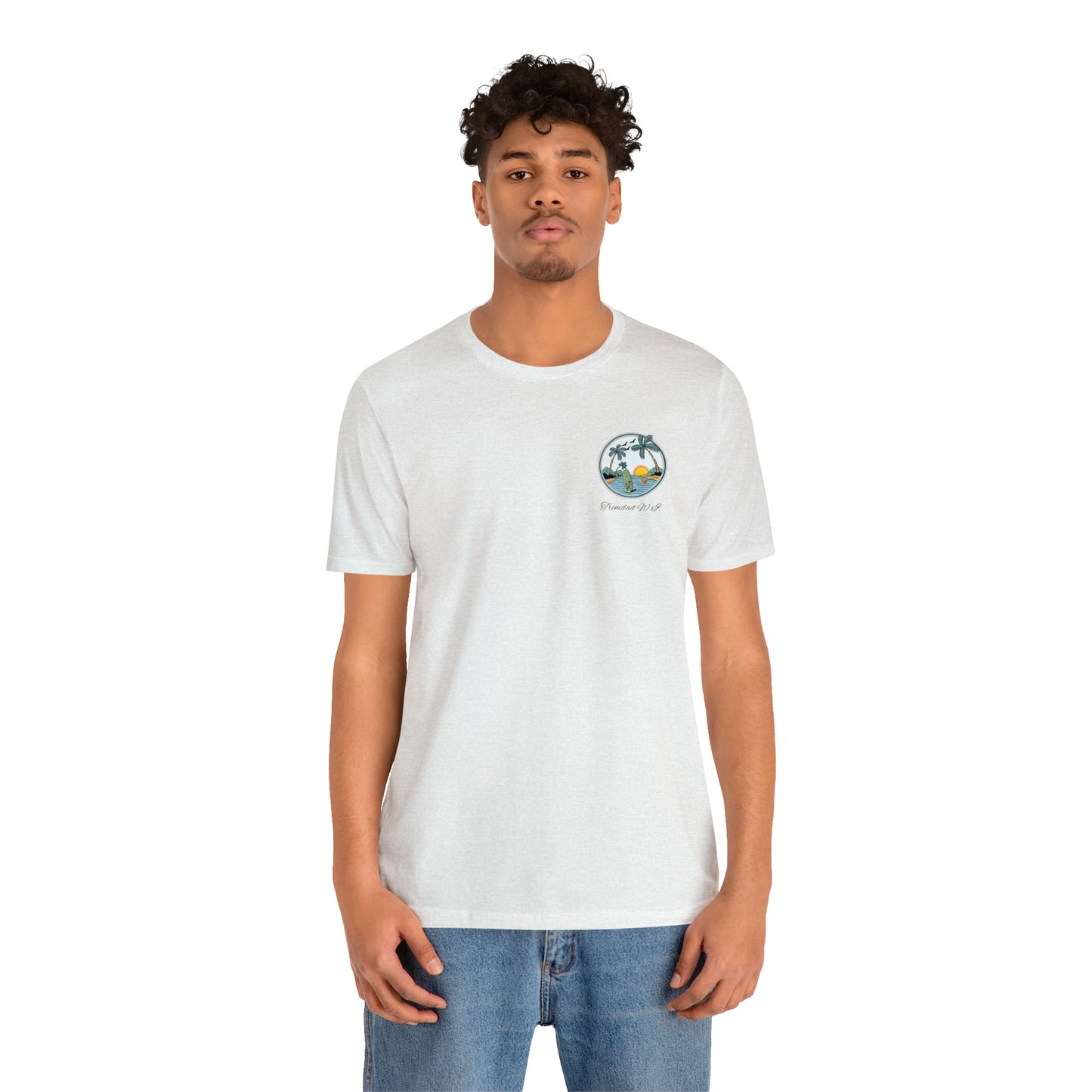 Trinidad W.I. - Beach Illustration