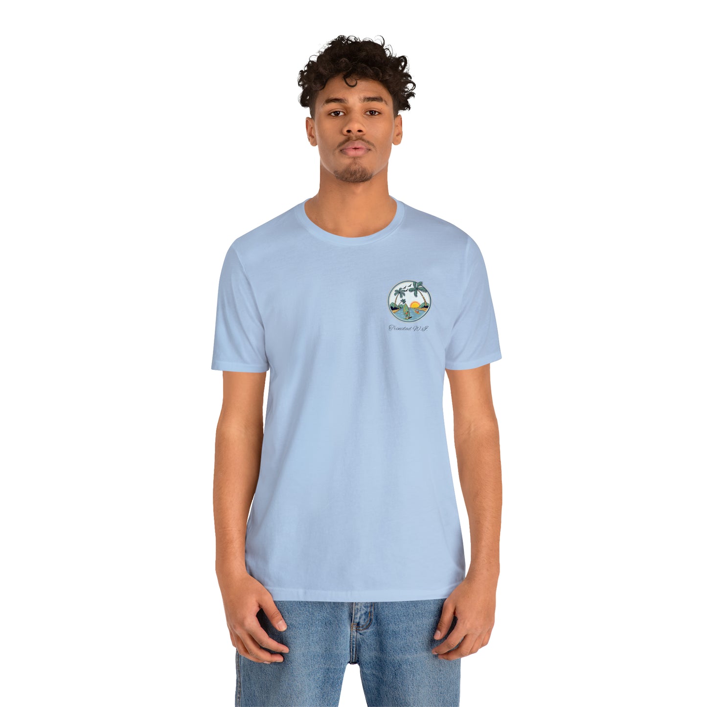 Trinidad W.I. - Beach Illustration