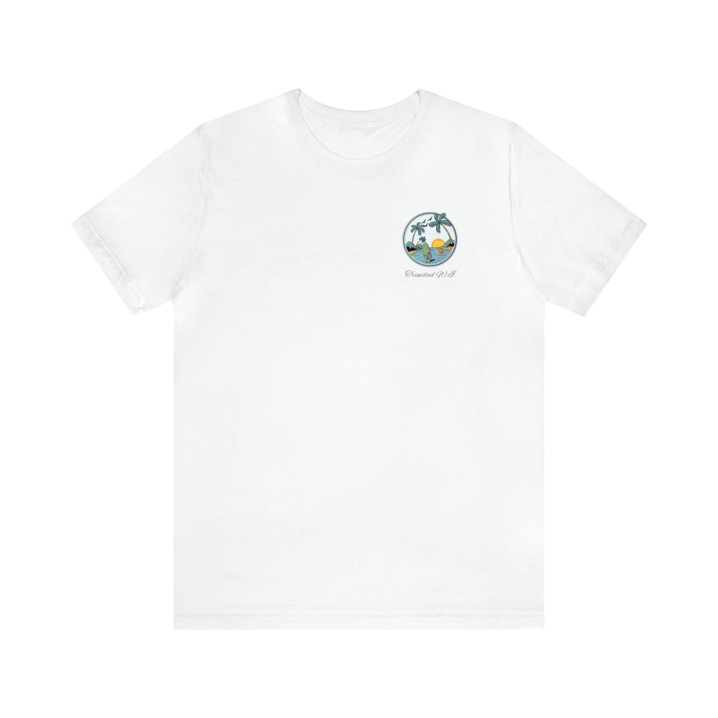 Trinidad W.I. - Beach Illustration